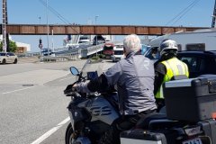 Fähre da, wir auch / Ferry showed up, so did we...