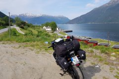 Unterwegs zwischen Vossewangen und Kinsarvik /On the road between Vossewangen and Kinsarvik