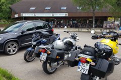 Der Treff am Schluchsee, natürlich ein Muß! /
The "treffen" at the Schluchsee, of course a must!