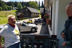 Ein Mittagsstop in der Nähe von Triberg. /
Stop around noon, close to Triberg.