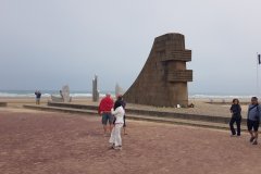Ohama beach, Denkmal./ Ohama beach Monument.