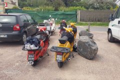 Interessante Gruppe, was die Fahrzeuge angeht./Interresting Group, talking about the vehicles.