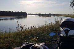 Auf dem Weg nach Großes. / On my way to Troyes.